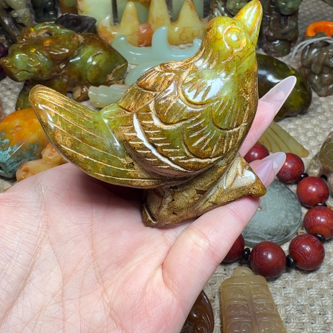 白玉菩提吊坠挂件