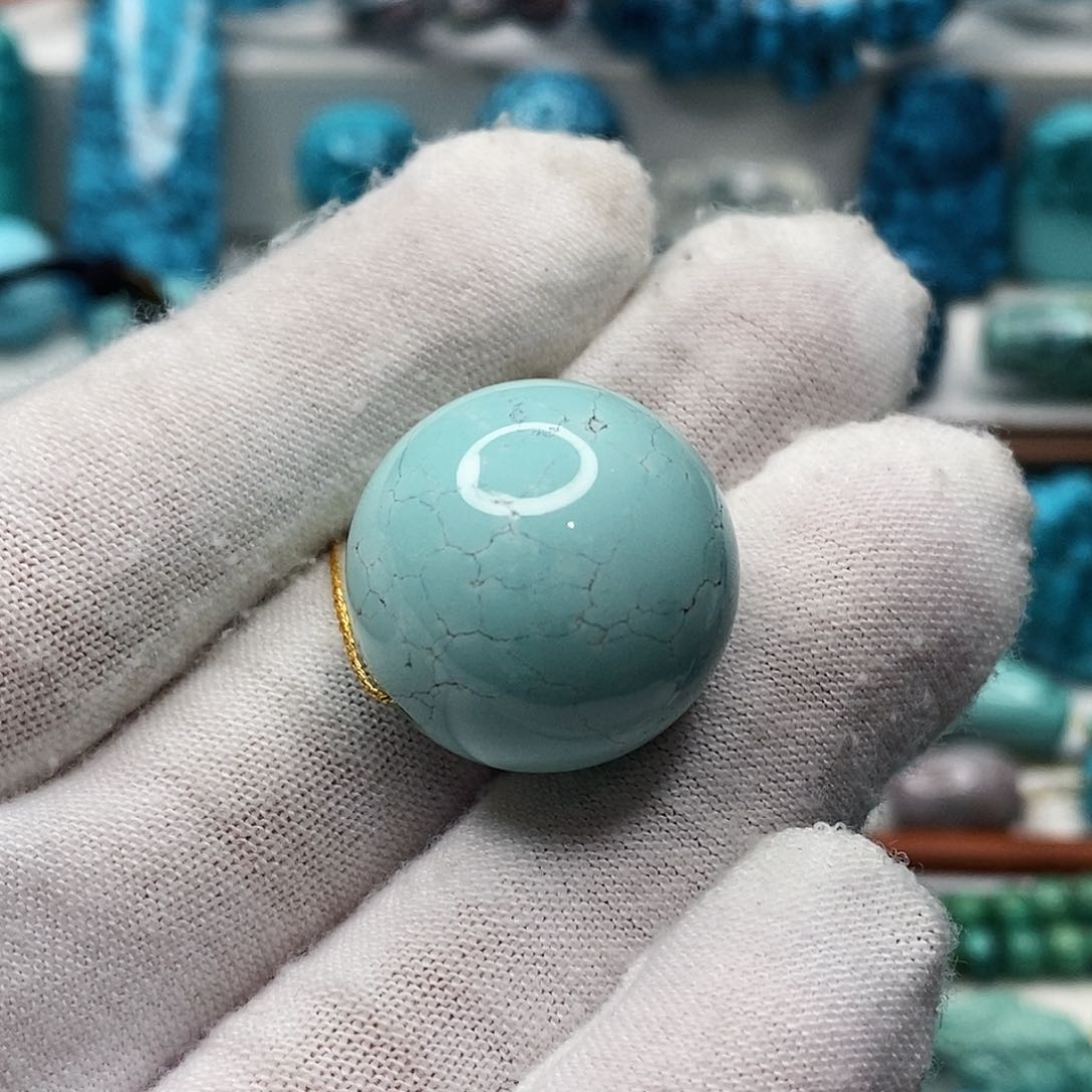 绿松石珠宝奇石未镶嵌