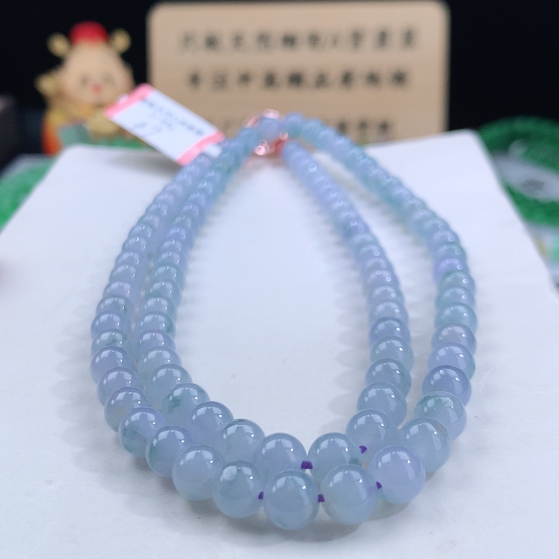 翡翠手链未镶嵌卡6