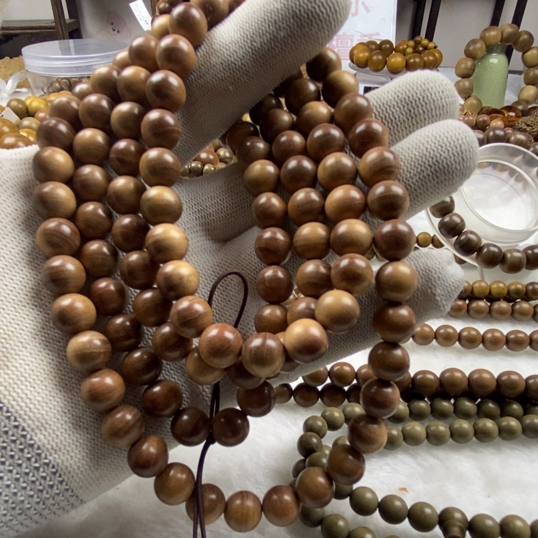 檀香木手串/手链落***?手串