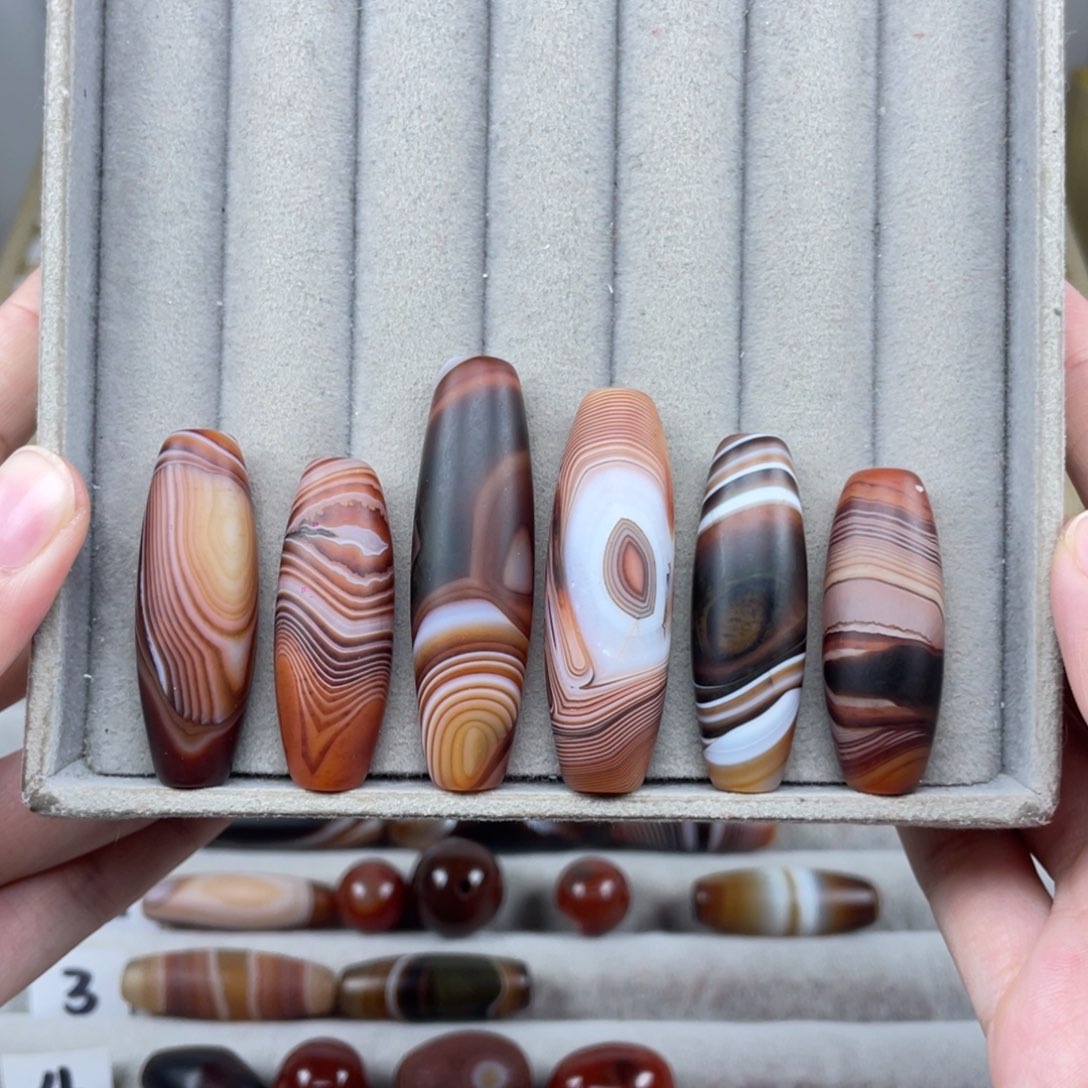 喜***）玛瑙/玉髓合金颈饰