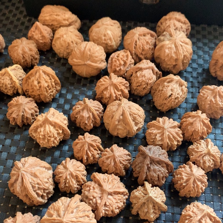 钱****文玩核桃把件大古石