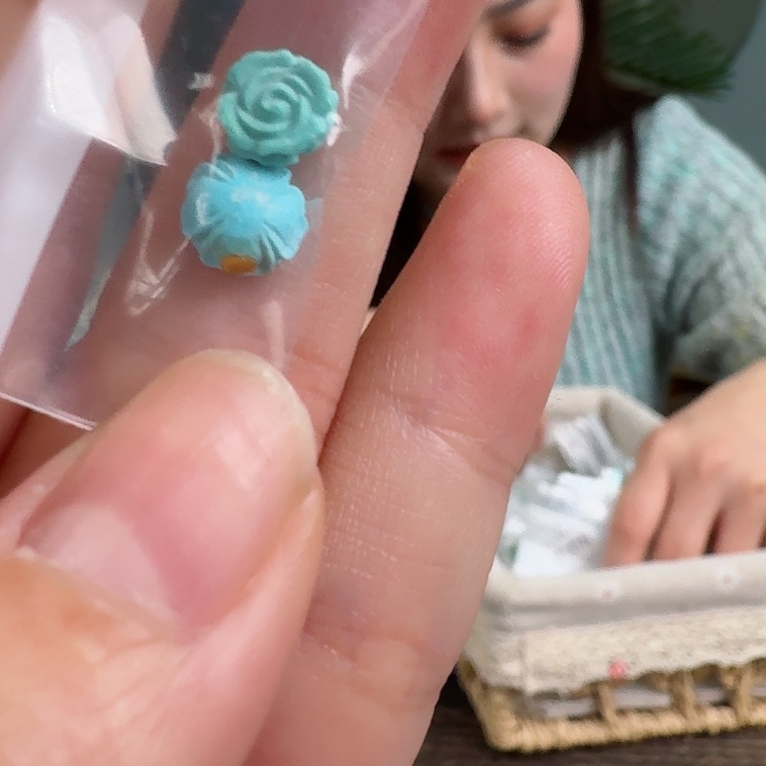 绿松石珠宝奇石未镶嵌