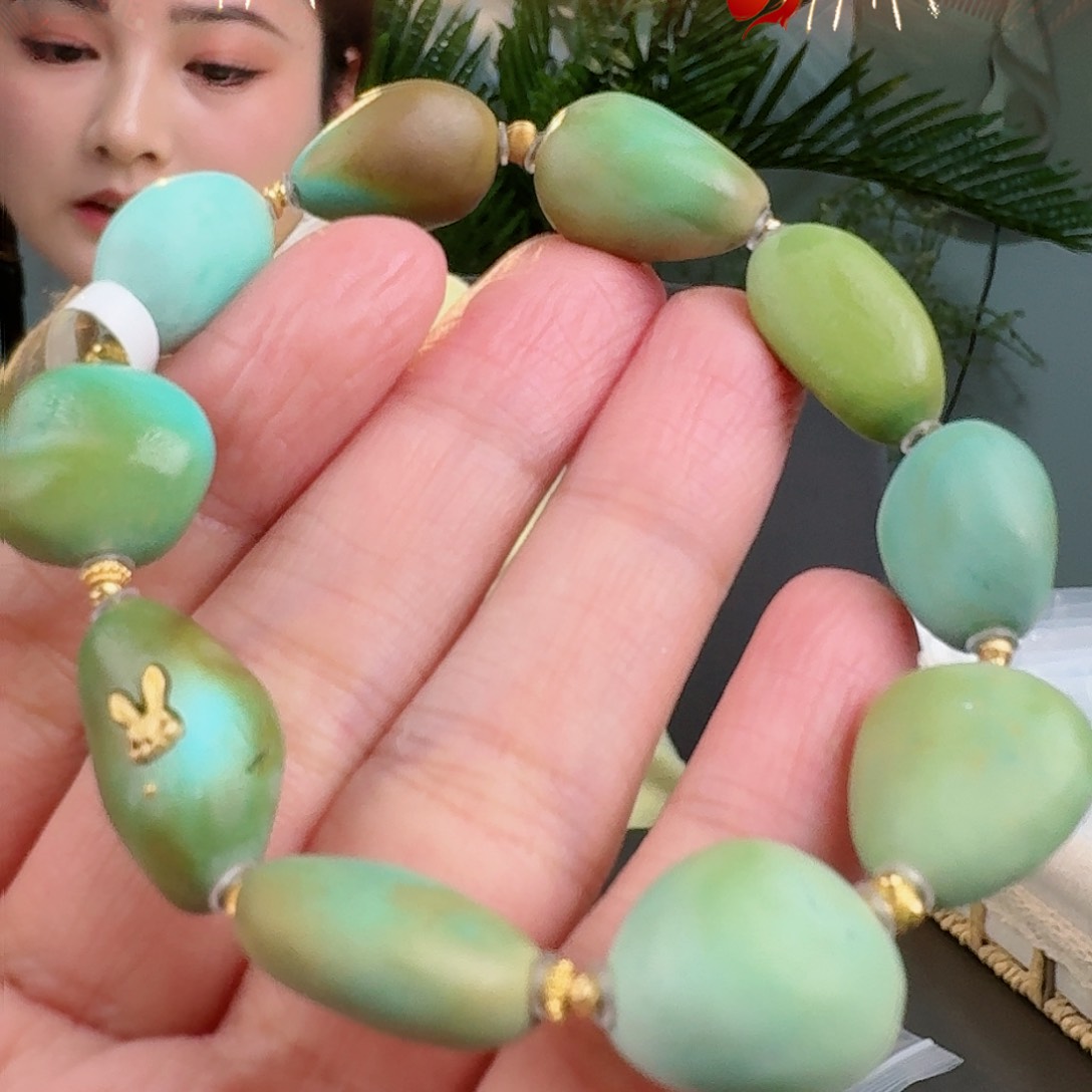 绿松石珠宝奇石未镶嵌