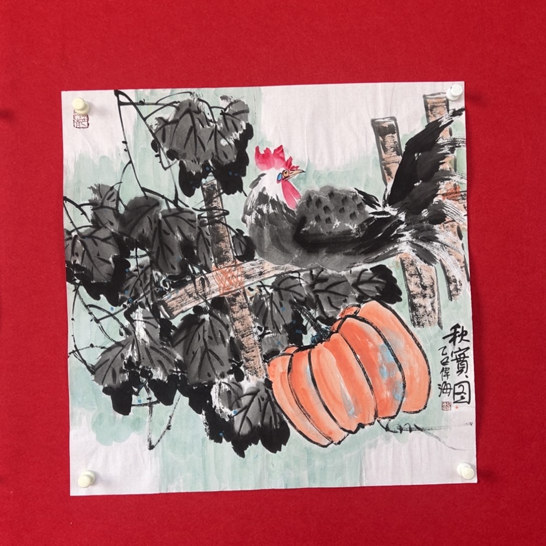 国画绘画国画作品