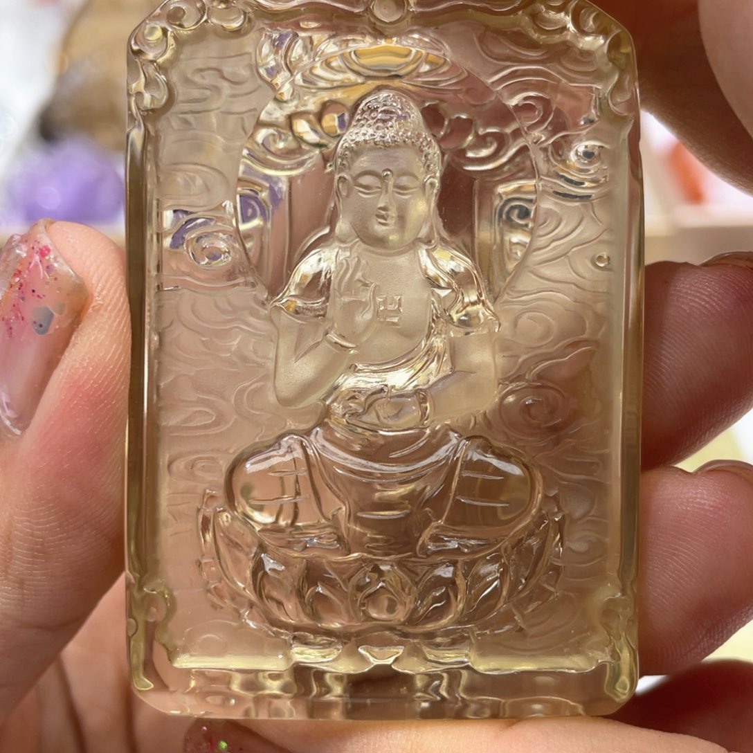 颈饰未镶嵌水晶定制