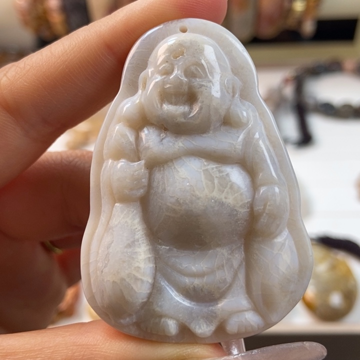 硅化玉吊坠(不含链)未镶嵌25号链接