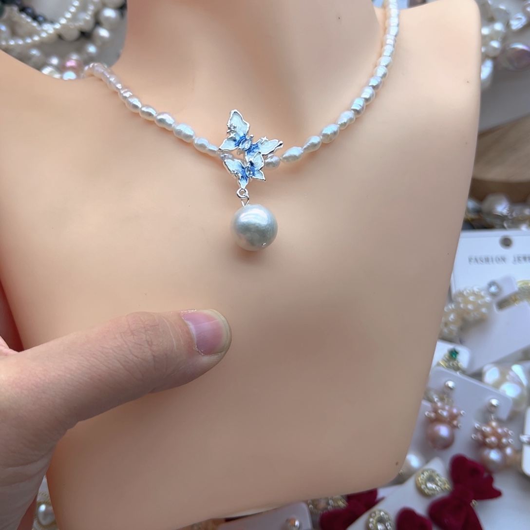 未镶嵌淡水珍珠颈饰