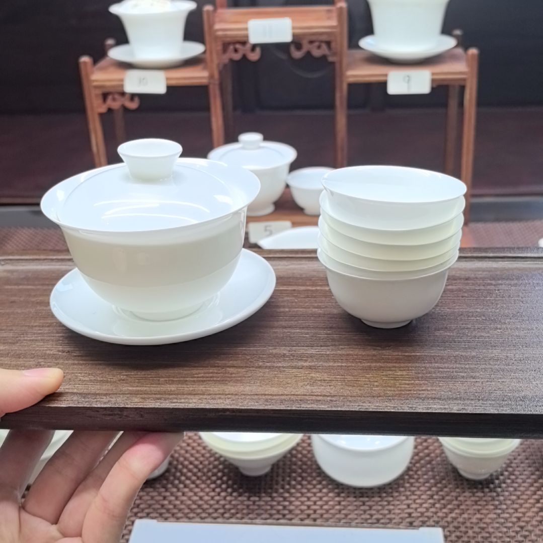 用****4150毫升元宝盖碗+10个玉兰杯