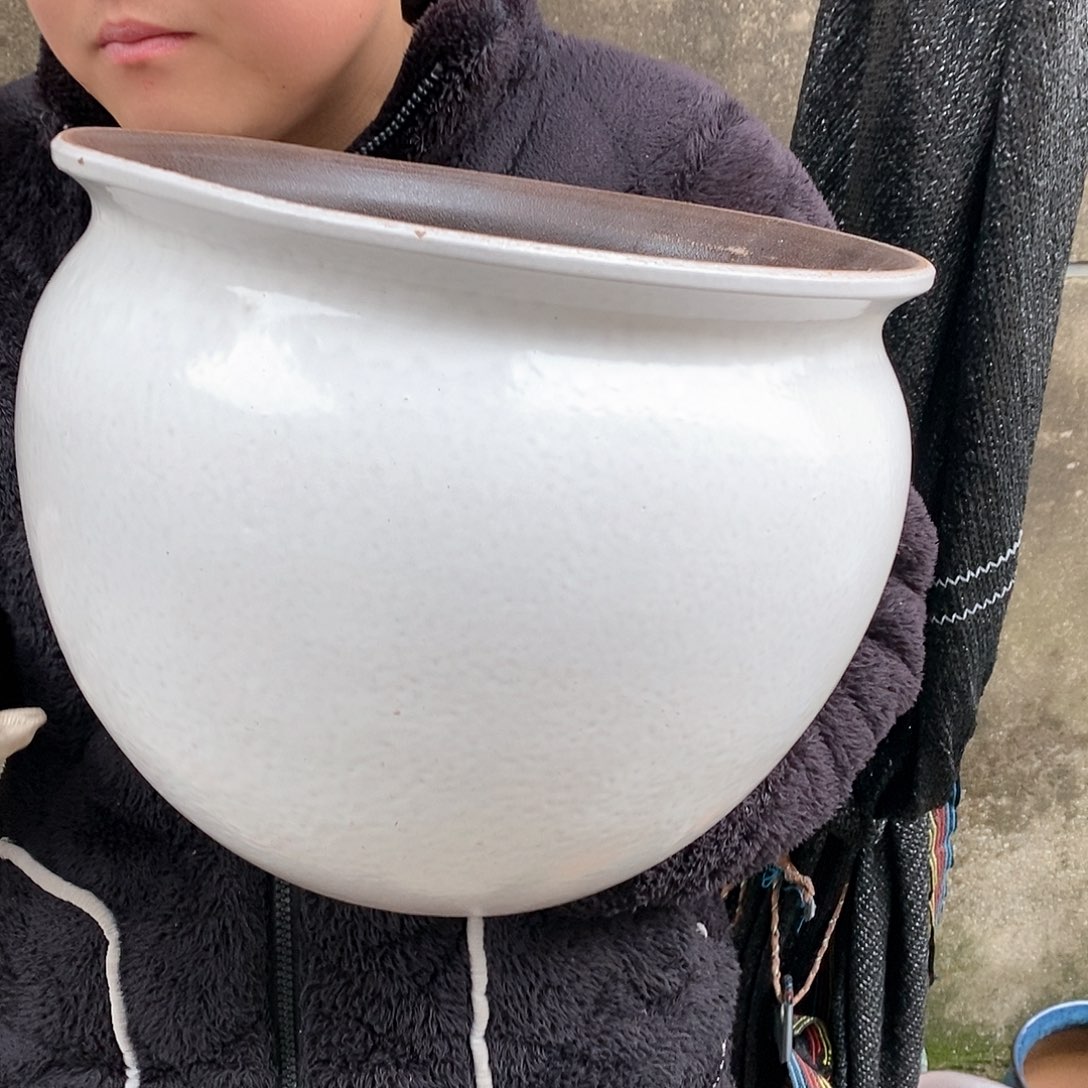 紫砂花盆正品口30高24