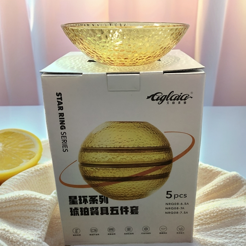 A-XH01A/L5星环系列【锤纹】餐具五件套