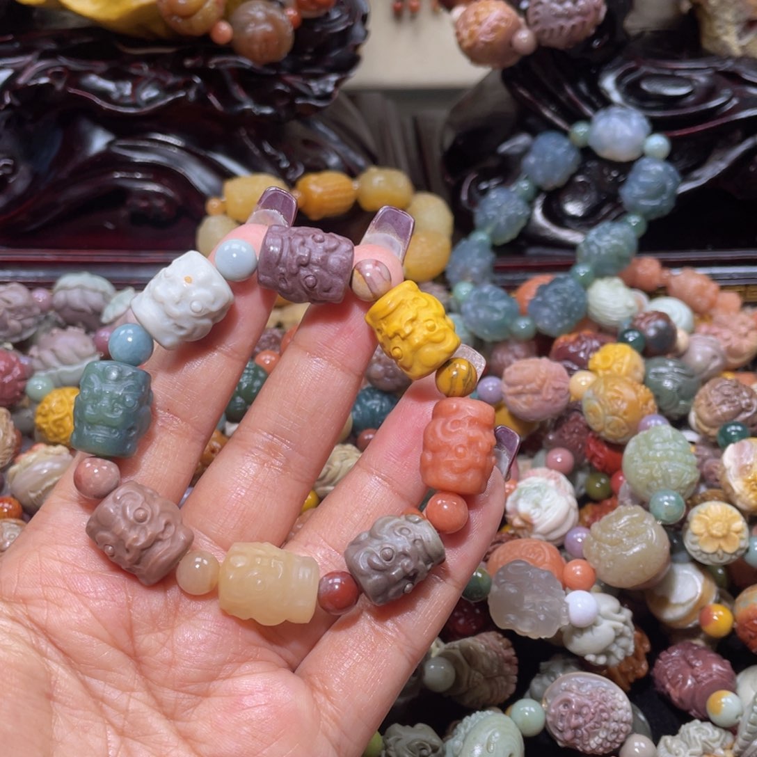 石英质玉手链未镶嵌