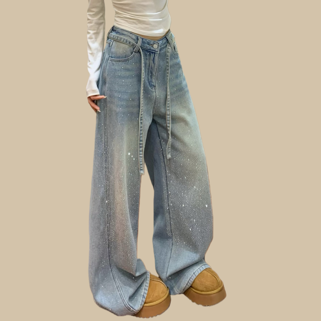 （银河星空）欧货大码定制百搭裤王