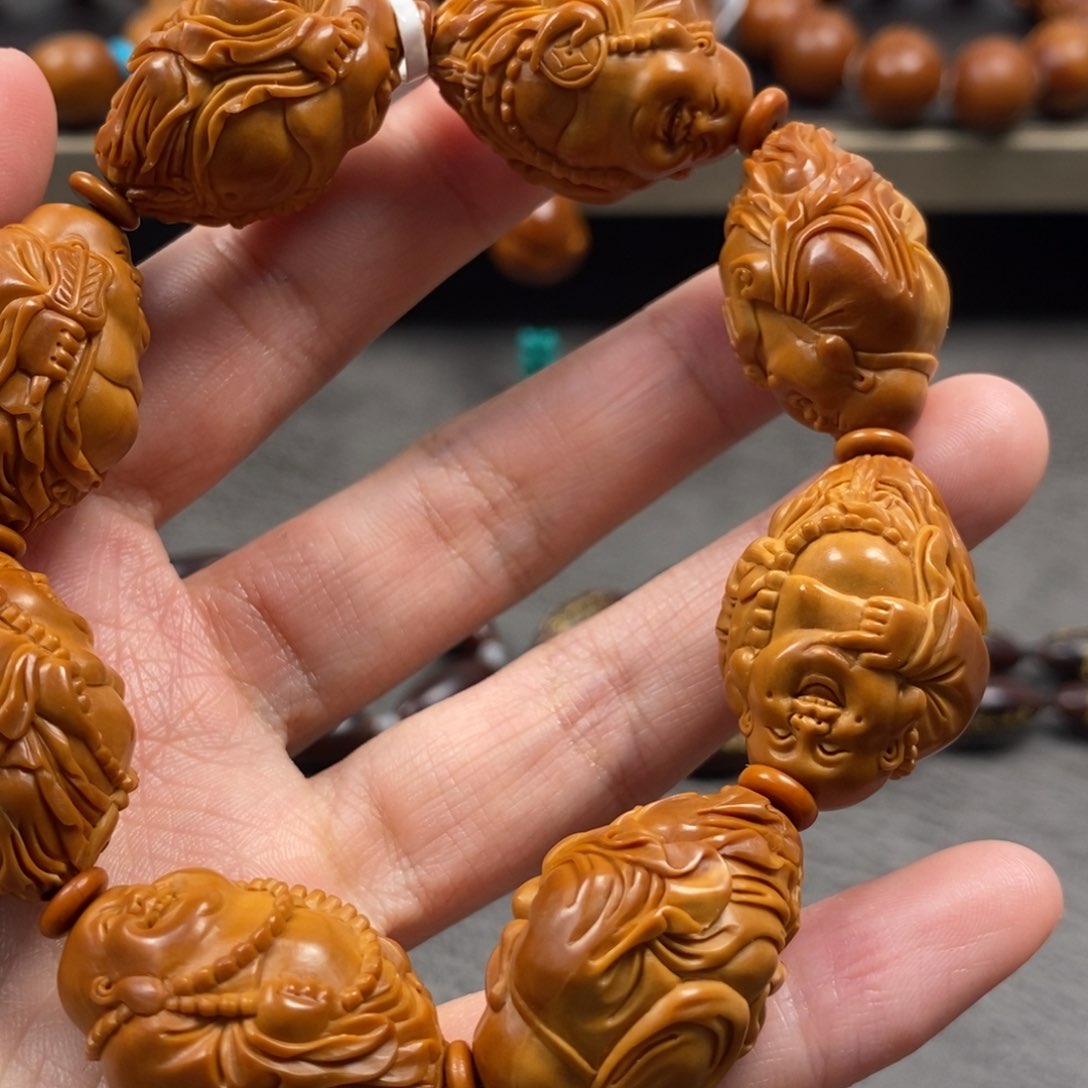 橄榄核手串/手链传统弥勒2.1