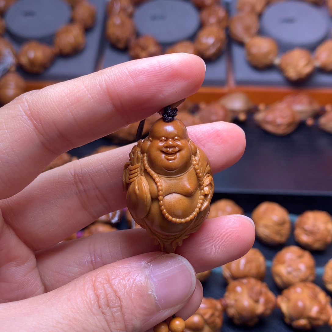 橄榄核手串/手链单籽弥勒