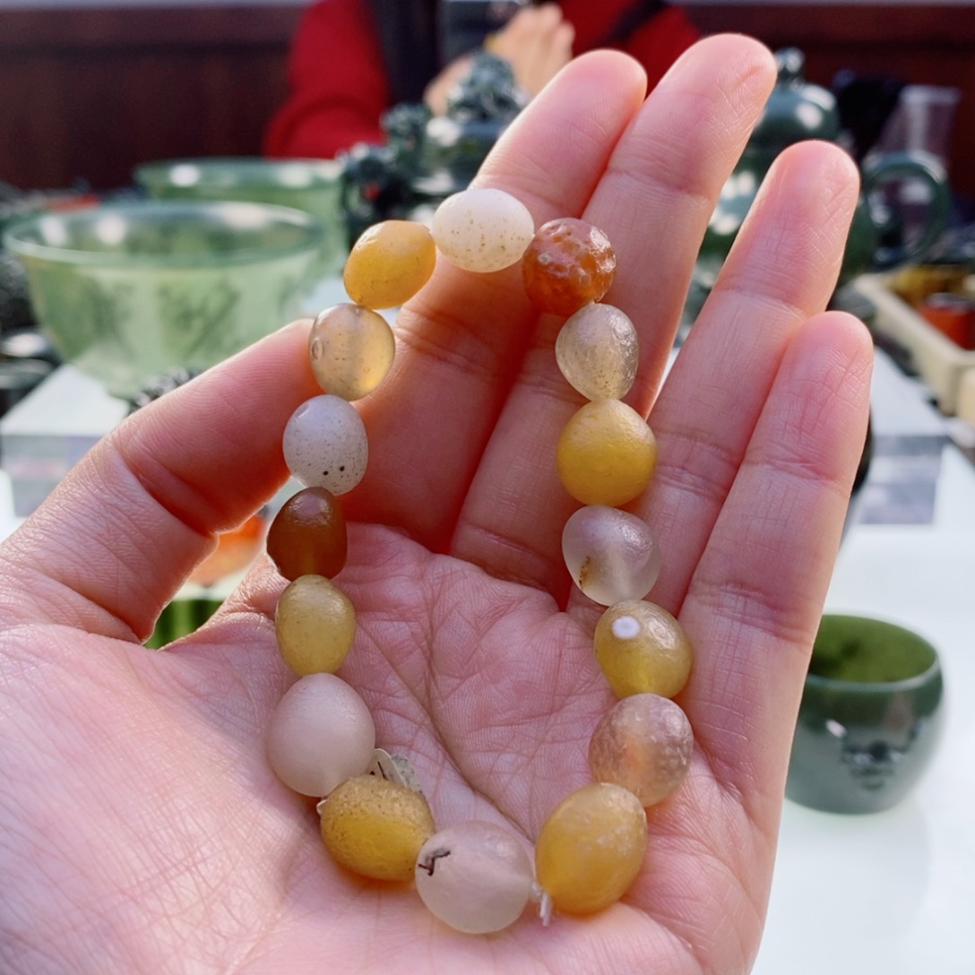 玛瑙/玉髓手链未镶嵌