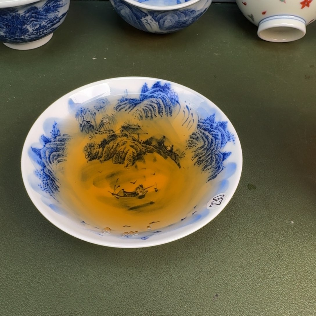 陶景德镇纯手绘茶具圆圆230