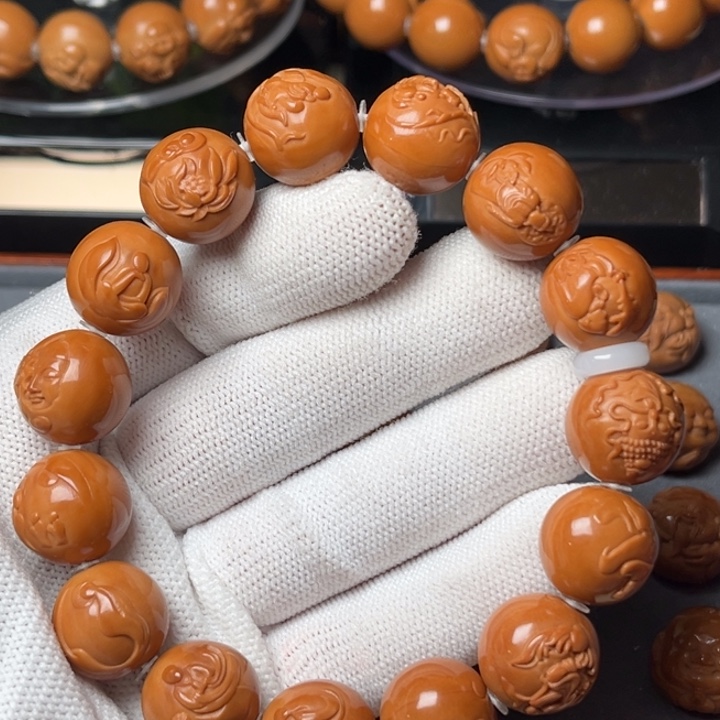 猴头核桃手串无相佛