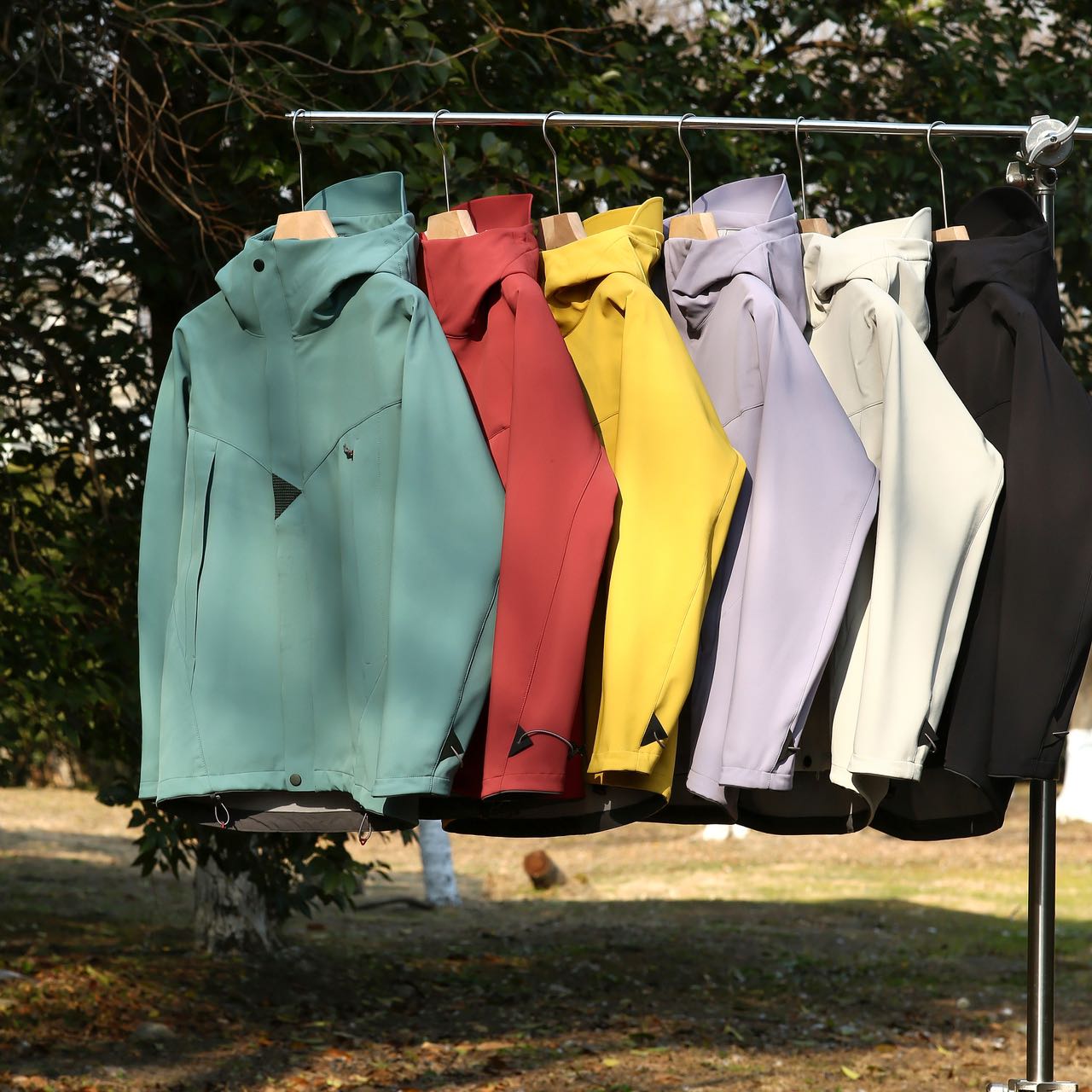 北欧之神 阿萨神族系列 情侣轻量化防风防泼水户外加绒软壳冲锋衣