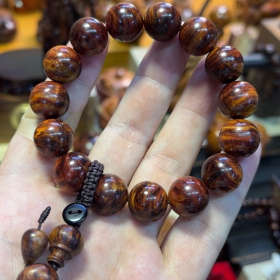 黄花梨/降香黄檀手串/手链黄花梨