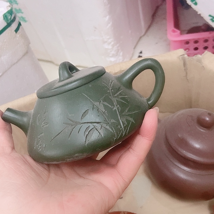 紫砂茶杯宜兴紫砂手工制作