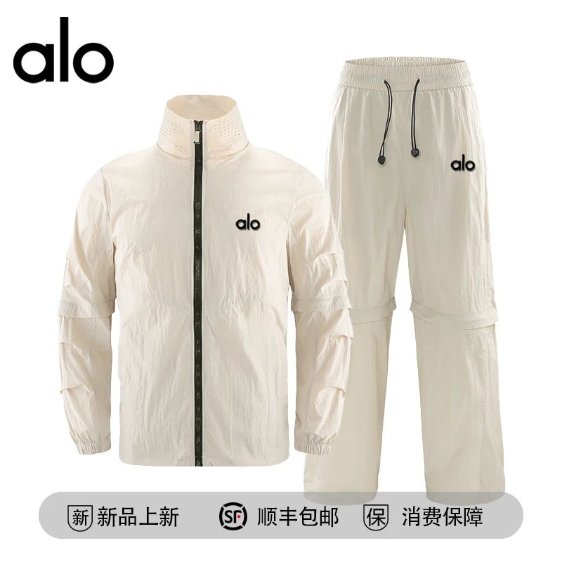 【官方奥特莱斯】品牌折扣 防晒冲锋衣外套登山服宽松防风两件套男
