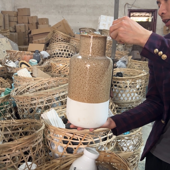 瓶高度35厘米口径8厘米微瑕捡漏