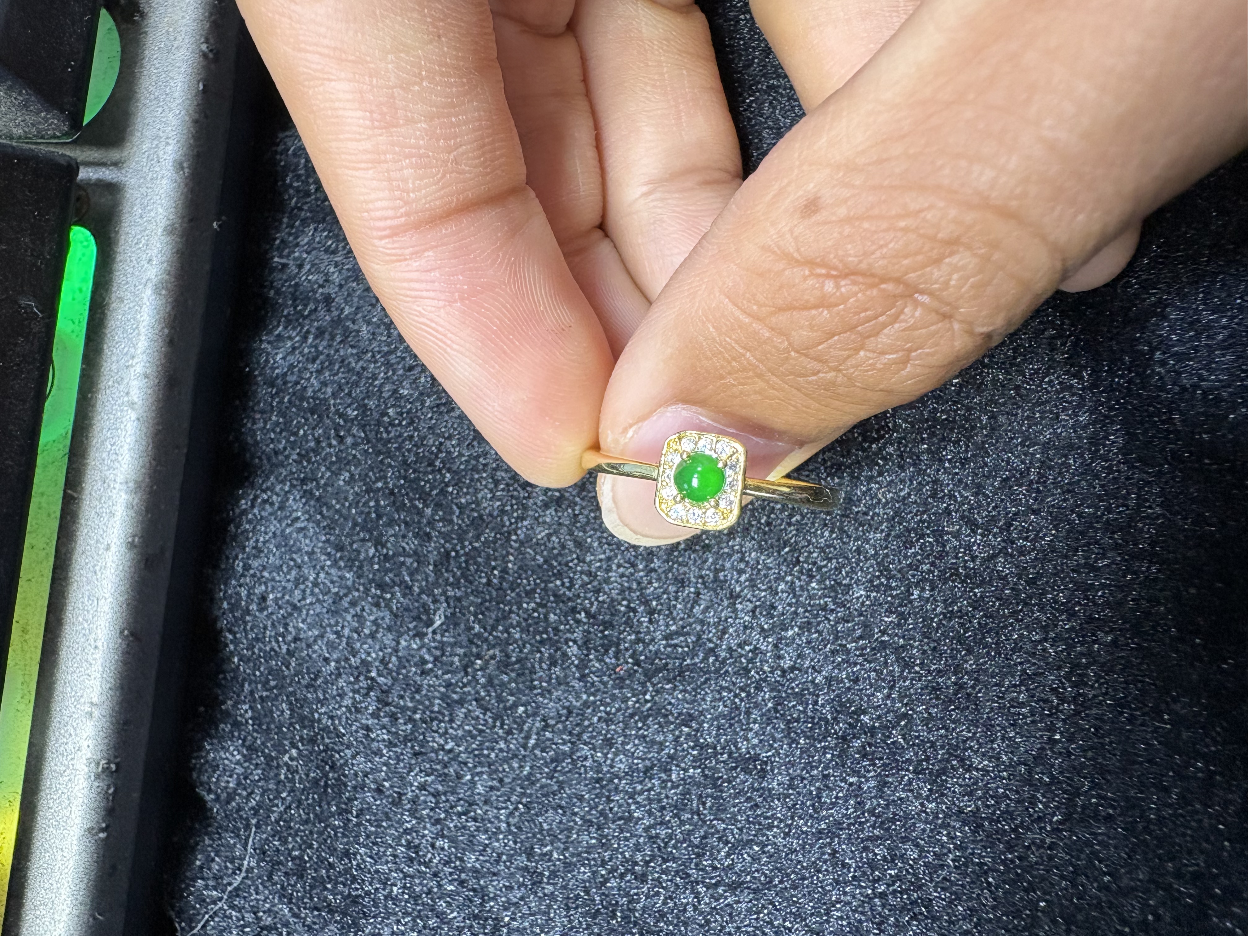 翡翠戒指气质女款商品多样性发货1