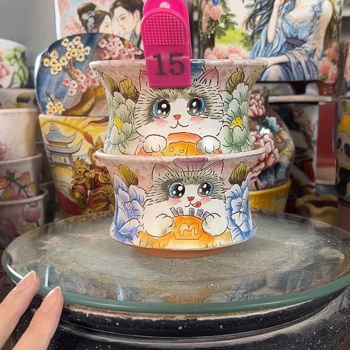 景德镇市手绘花盆性价比超级无敌高