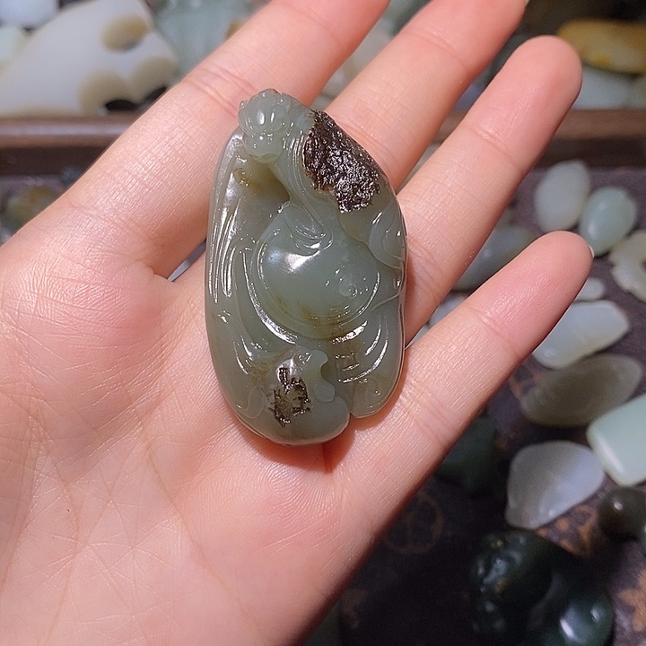 颈饰未镶嵌和田玉