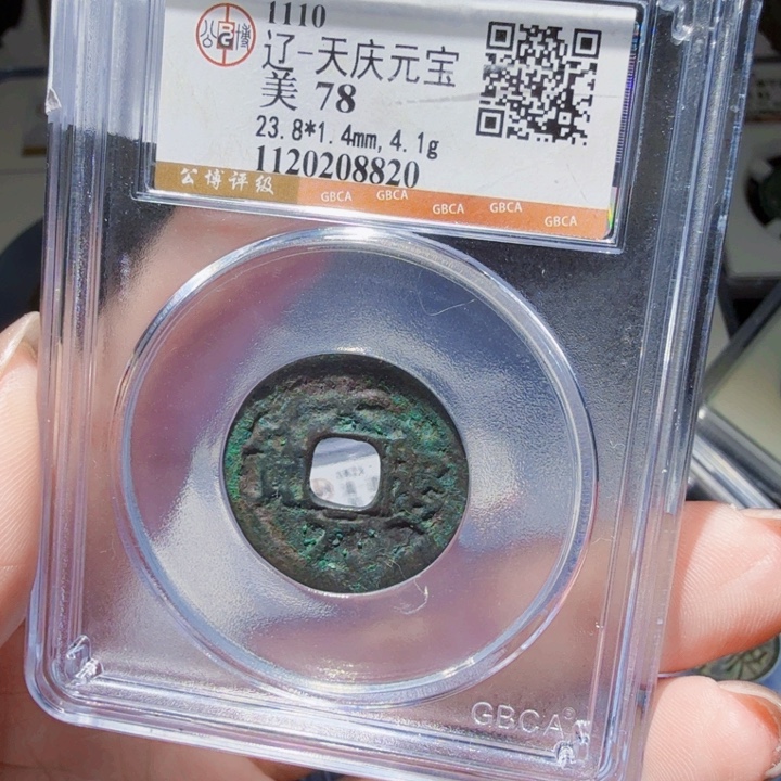 铜DX评级币一个……8820