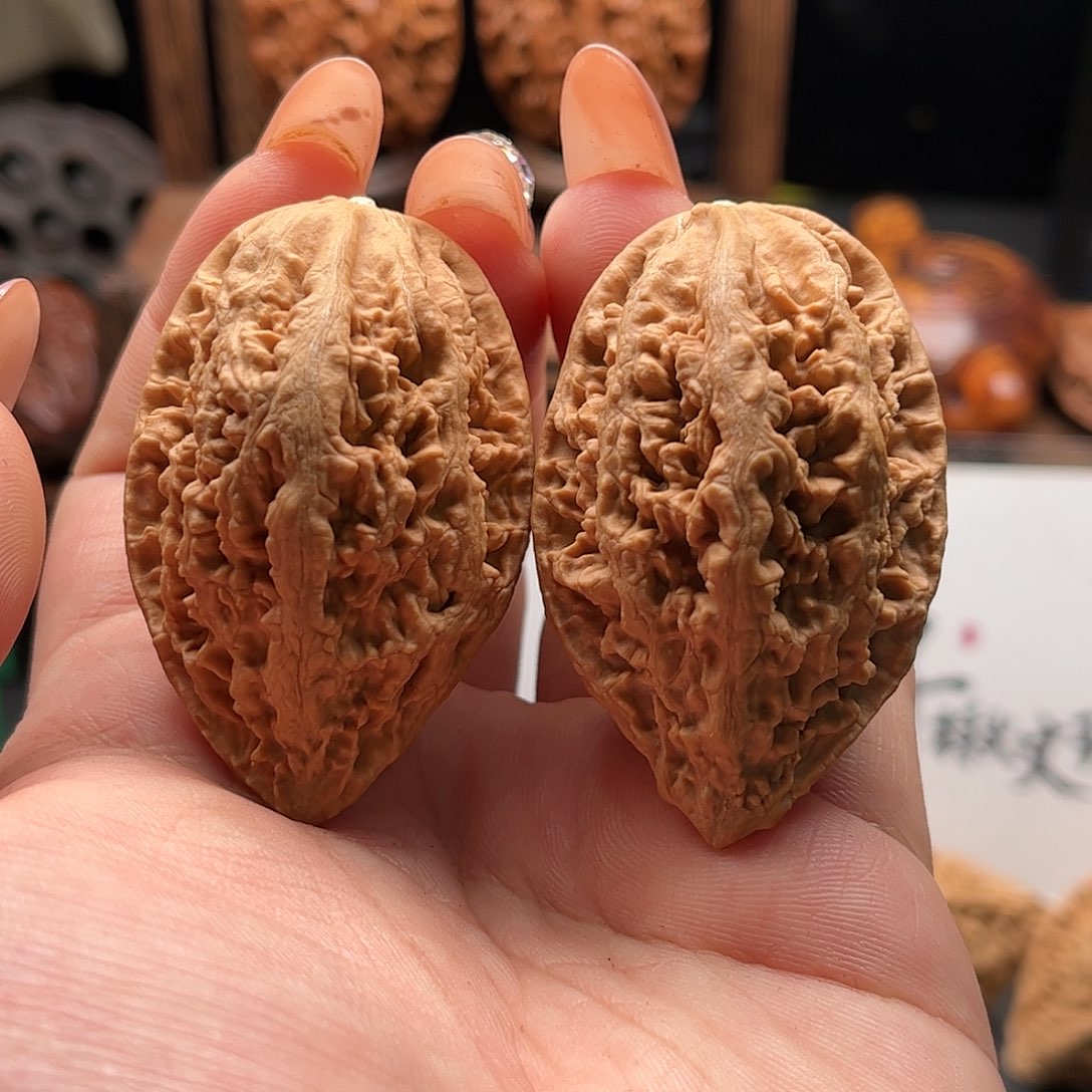 文玩核桃把件关东木子家楸大胖10