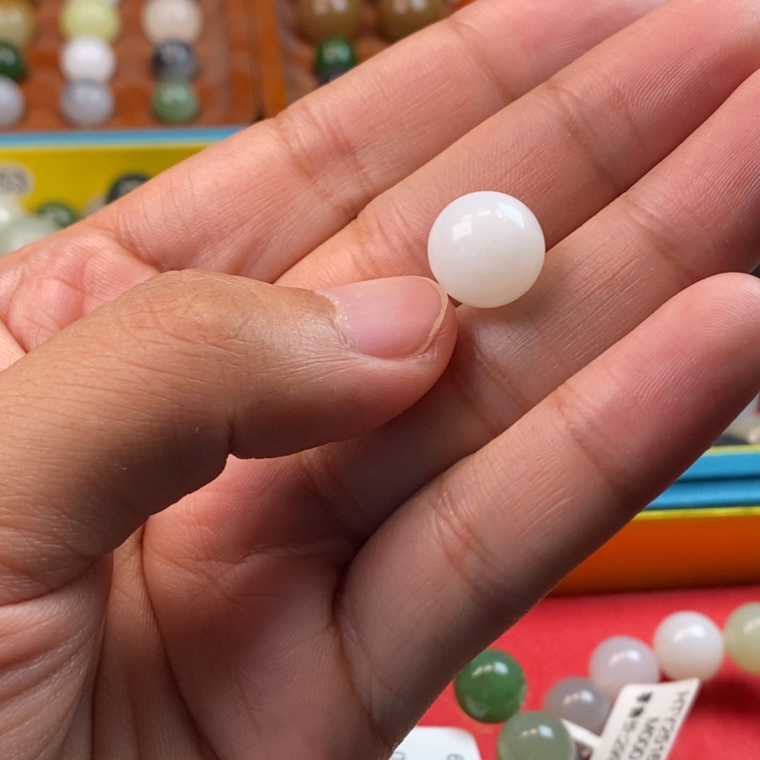 和田玉未镶嵌珠宝奇石卡12奶白y