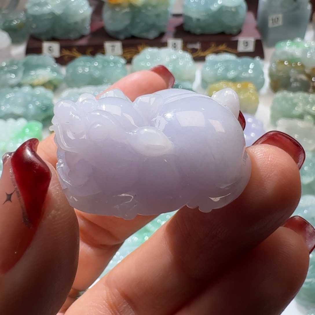 定制翡翠未镶嵌貔貅