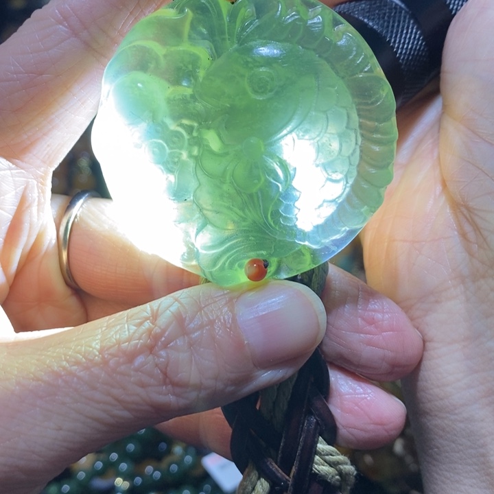 岫玉岫玉吊坠未镶嵌