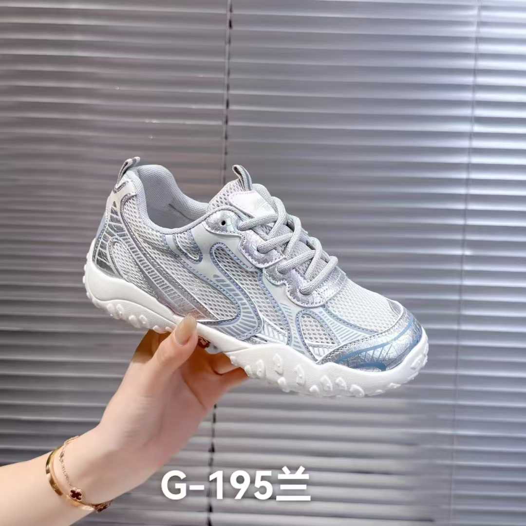 G-195夏季系带浅口时尚休闲鞋网面时尚沙丘废土风