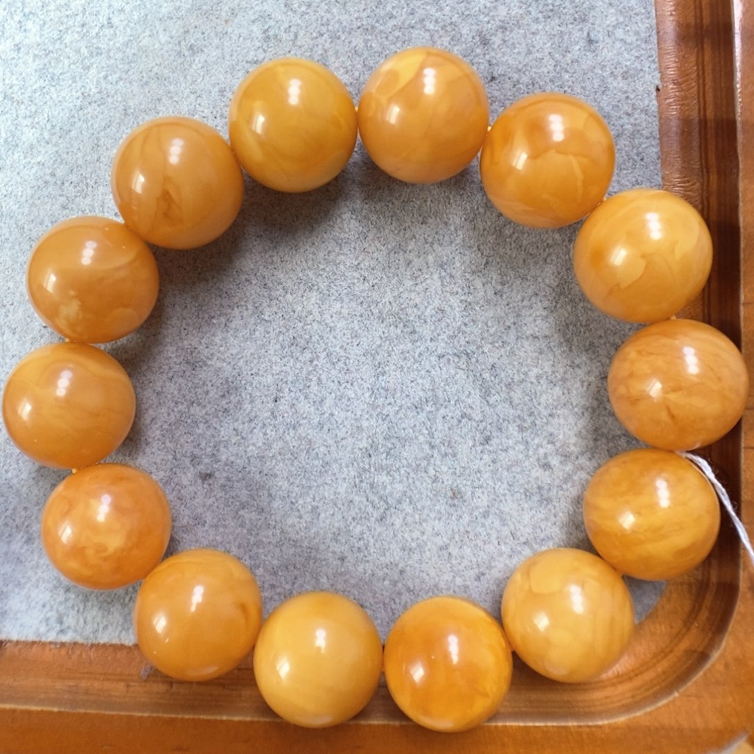 蜜蜡手串未镶嵌蜜蜡手串