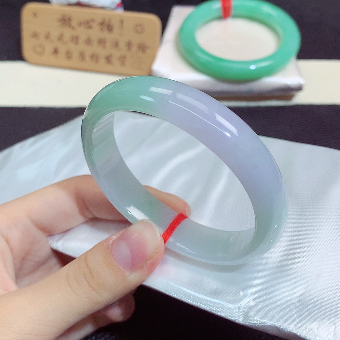 翡翠未镶嵌手镯1275