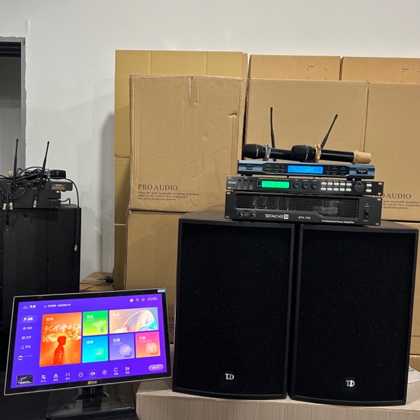 9新 唐龙太极 （包邮）高端系列12寸音响四件套➕悠响点歌机