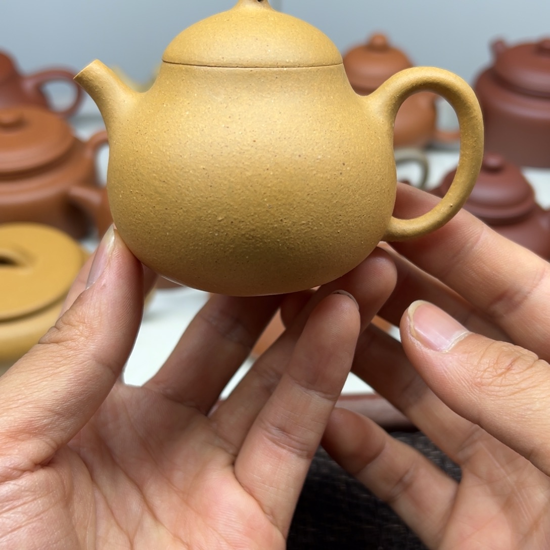 紫砂茶壶茄瓜微瑕120ccccc