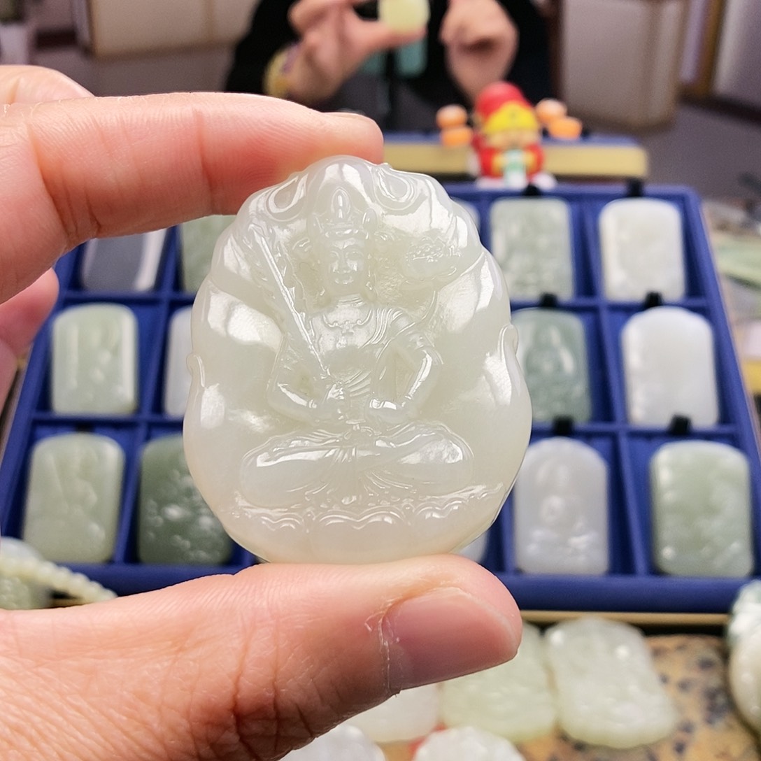 和田玉颈饰未镶嵌1*3