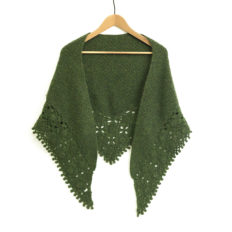 妝點家 左岸迷香 羊 尼龙 羊绒 弹力纤维 针织围巾  Z24FW  7305