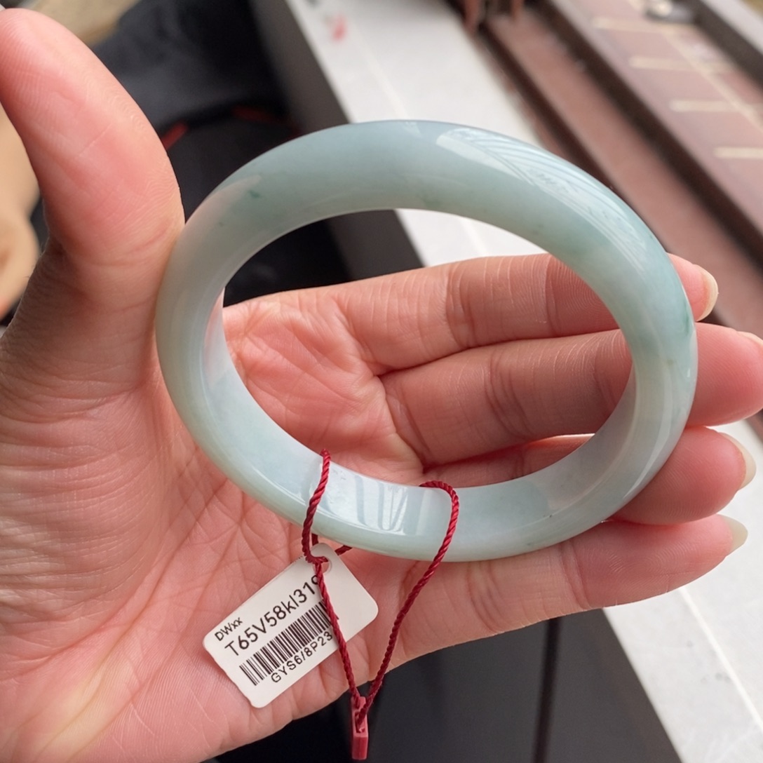 未镶嵌手镯翡翠敏*57正圈