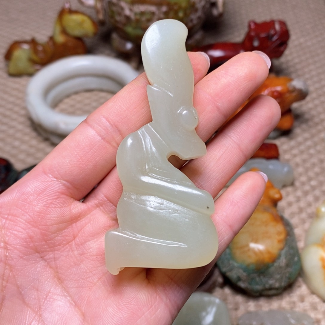 白玉菩提吊坠白玉菩提白玉菩提摆件