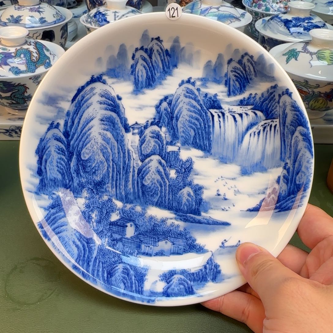 彦祖纯手工手绘茶具121