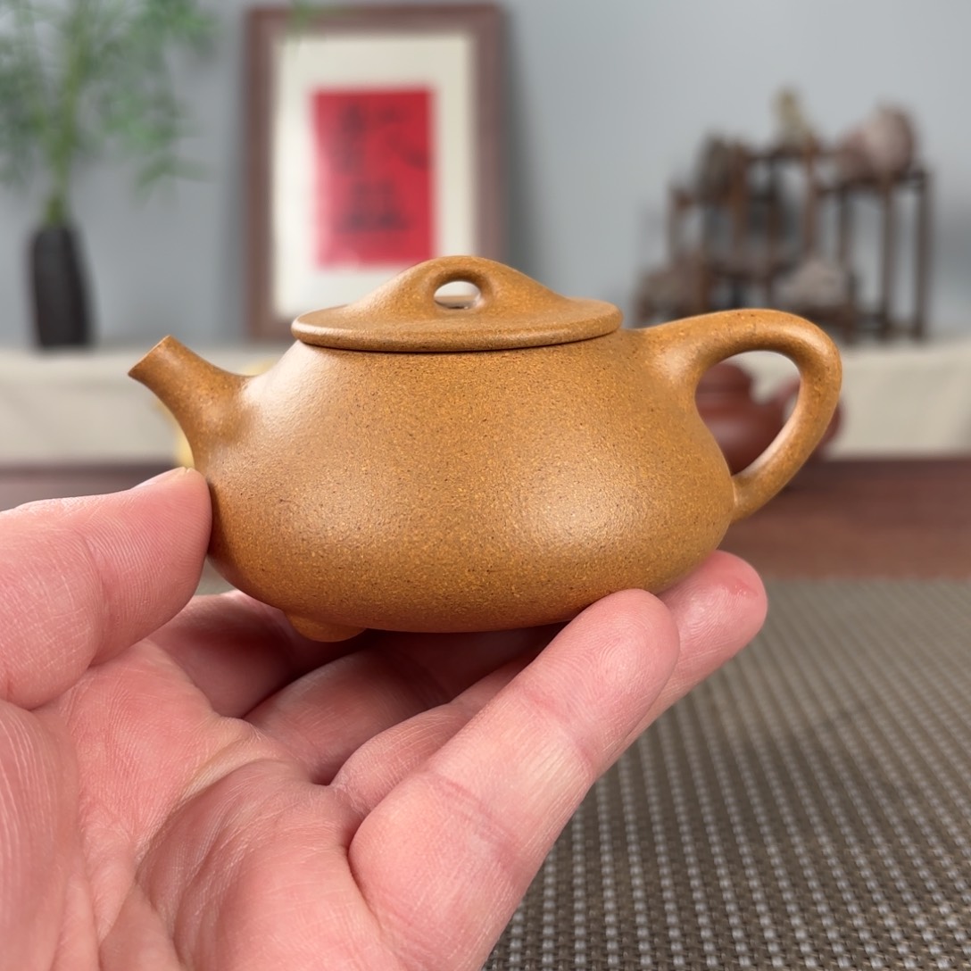 紫砂茶壶黄龙山原矿紫砂壶150