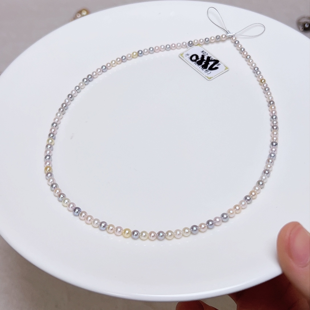 海水珍珠颈饰18K金镶嵌