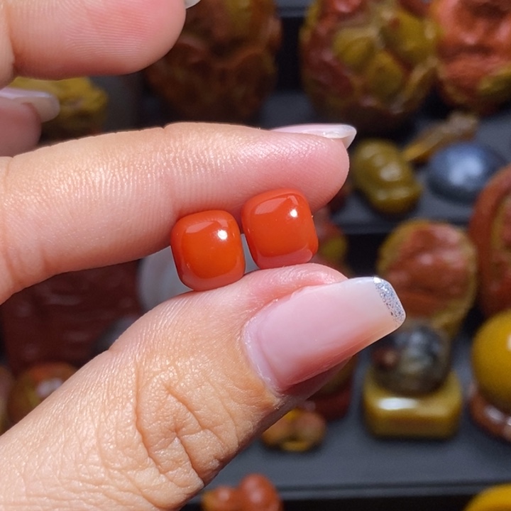 玛瑙/玉髓未镶嵌珠子水*深