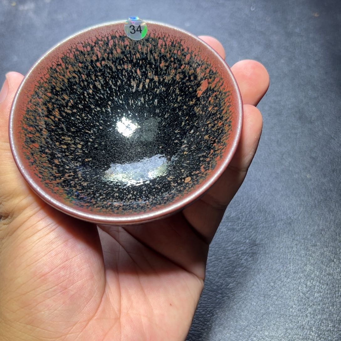 茶盏34建窑建盏主人杯