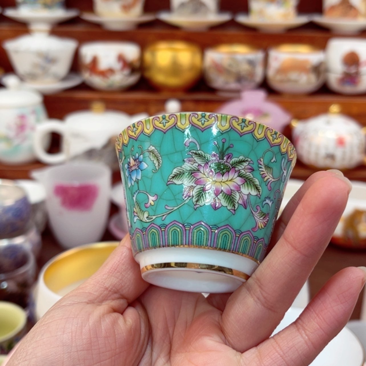 【闪购商品】高货羊脂玉瓷陶瓷茶具